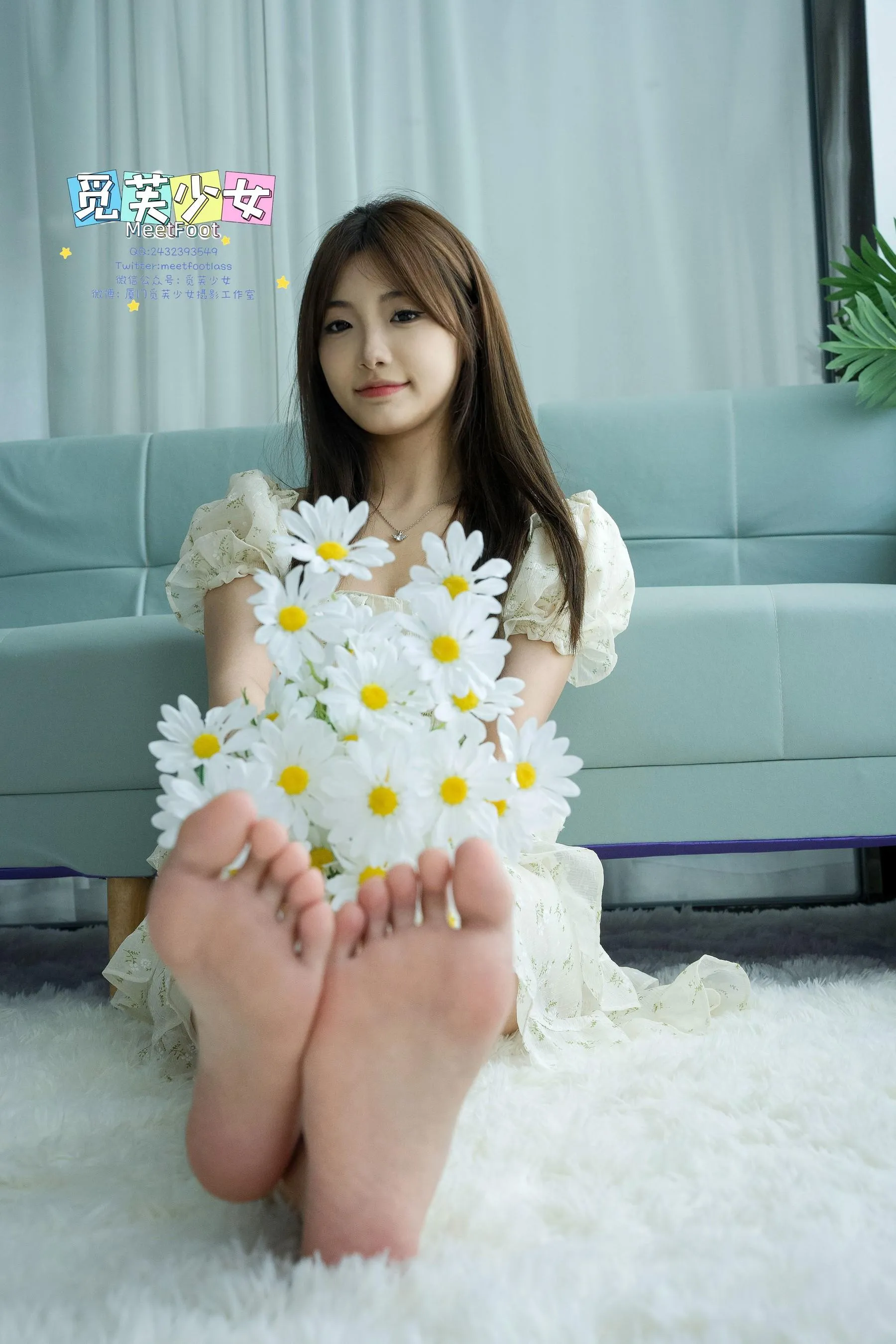 [觅芙少女]NO.022 在夏日阳光里奔跑的森系美少女 [291P]插图